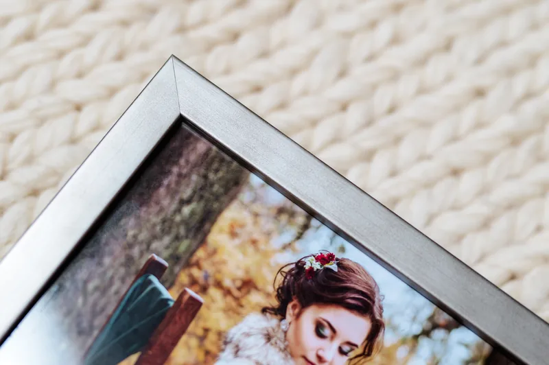 Fotorámeček Smart – matná stříbrná lišta