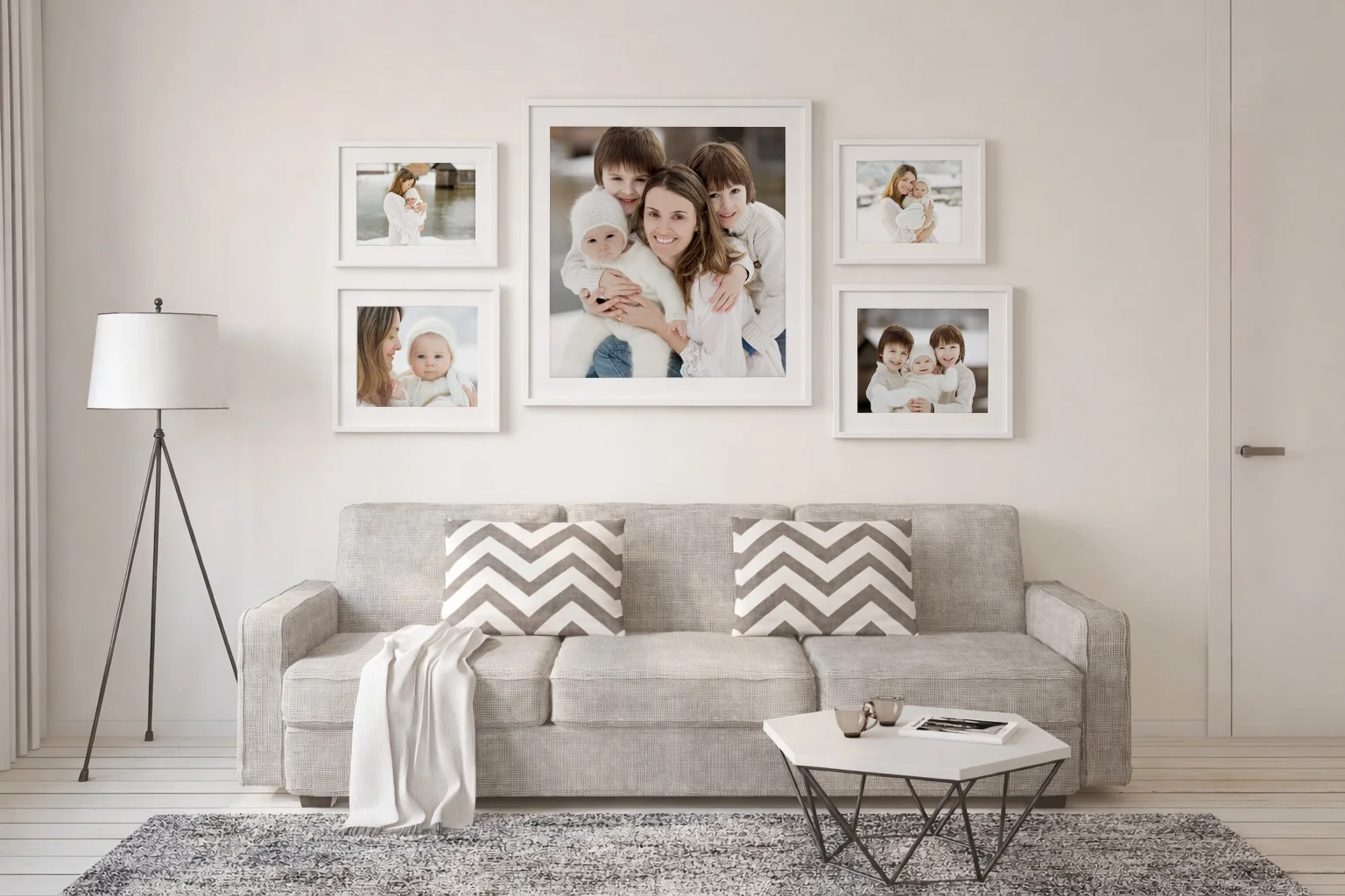 Galerie fotografií v interiéru