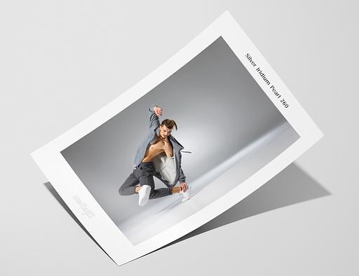 Vzorek - Silver Iridium Pearl 260 – MediaJet