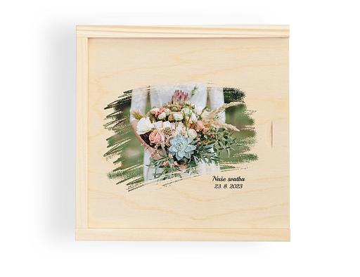 BJK fotobox dřevěný - maska 006