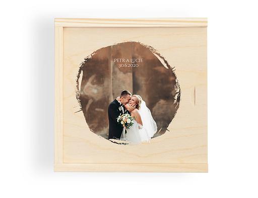 BJK fotobox dřevěný - maska 007