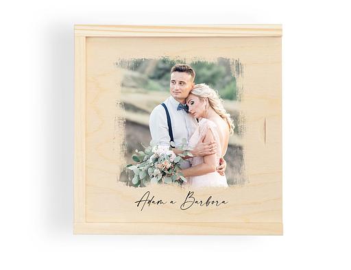 BJK fotobox dřevěný - maska 002