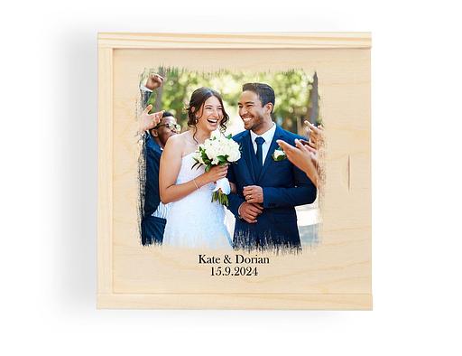 BJK fotobox dřevěný - maska 004